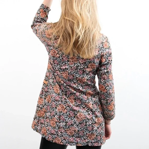 Vintage long floral top - Picture 3 of 6